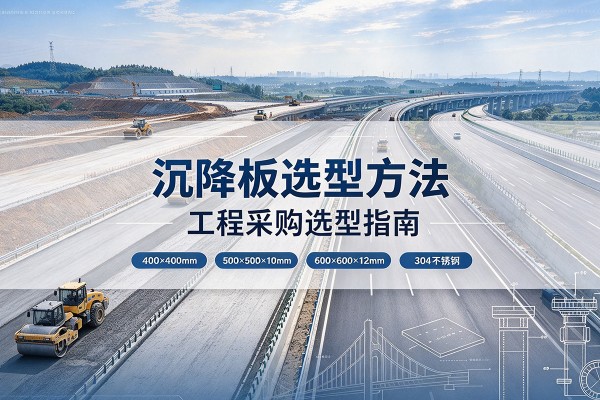 孝南沉降板选择方法